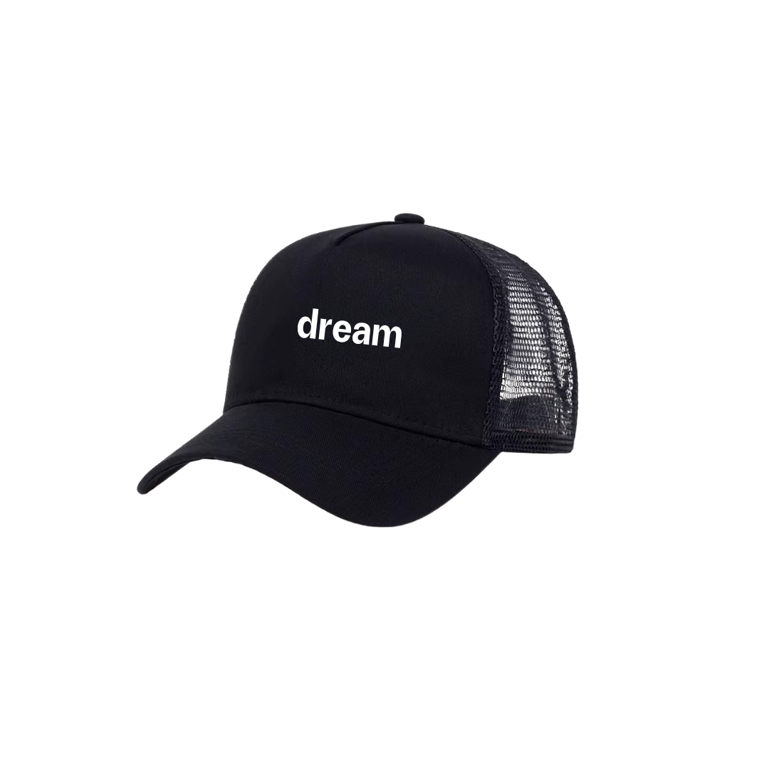 "dream" mesh cap