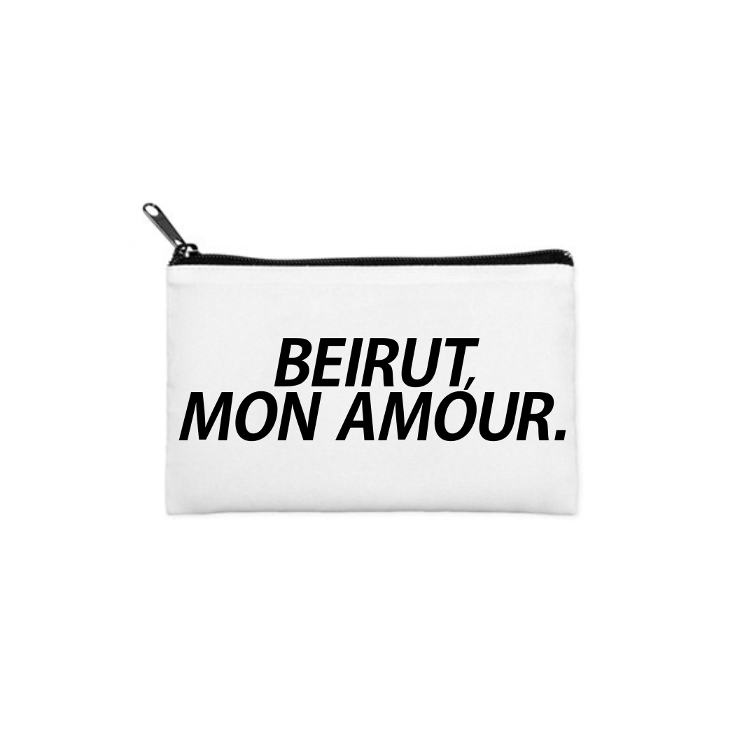 "beirut, mon amour" pouch