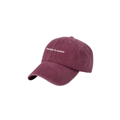 "assinie & sunsets" cap