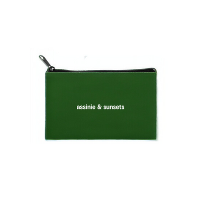 "assinie & sunsets" pouch