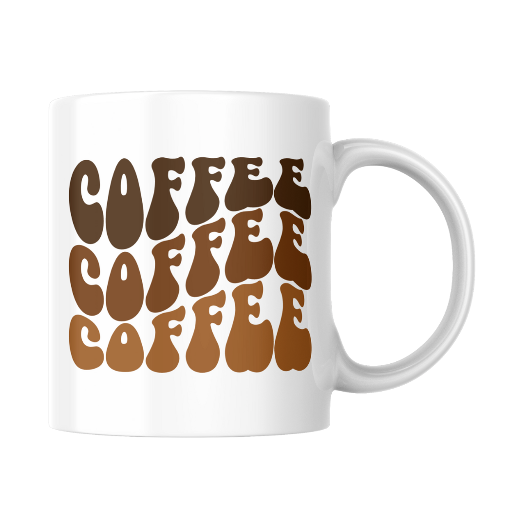 "coffee x3" mug